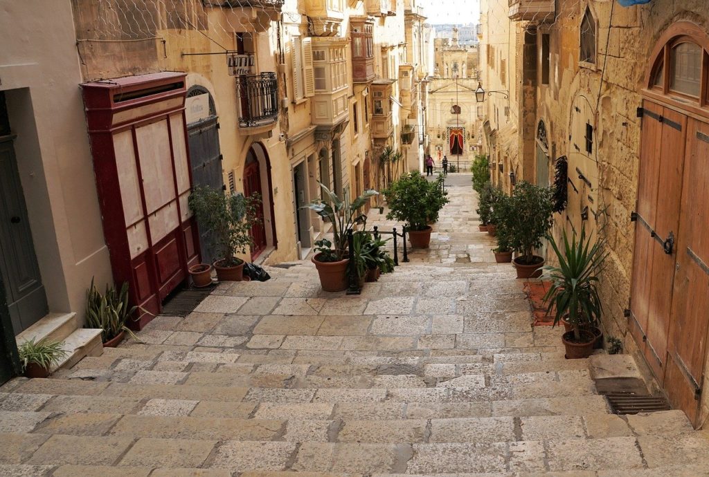 Valletta streets